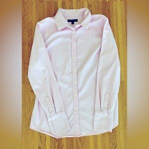 Banana Republic Riley Tailored Fit Button Down Women’s Dress Shirt Size 10